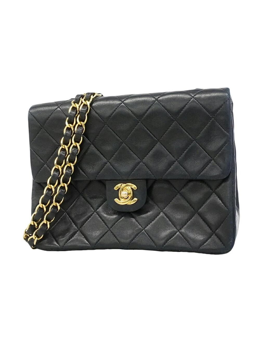 Chanel Vintage Square Classic Flap Bag #327343C40B
